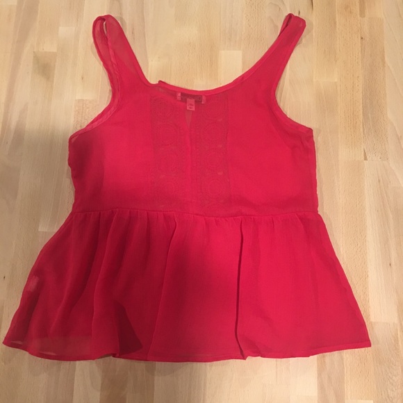 Olsenboye - bright summer sheer tank - Picture 2 of 4